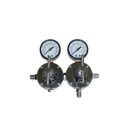 Pro-Tek Spray Equipment DUAL REGULATOR SYSTEM FOR PRES. TANKS AR-2